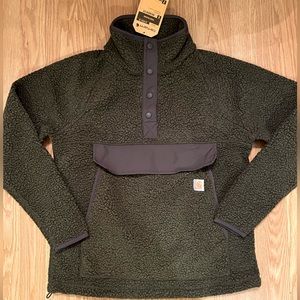 **Brand New** Womens Carhartt sherpa pull over
